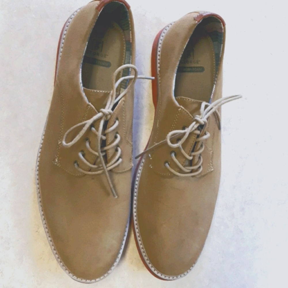 George brushed suede casual shoes size 13 - Picture 1 of 6